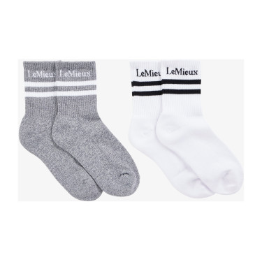 Chaussettes LeMieux par 2 Blanc