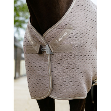 Couverture de transport LeMieux 3D Mesh Kudos Pecan Beige