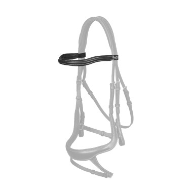 Frontal LeMieux Arika Dipped Noir / argent