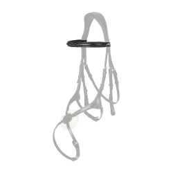 Frontal LeMieux droit cousu Kudos Noir / argent