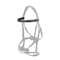 Frontal LeMieux droit cousu Kudos Noir / argent