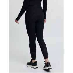 Legging d’équitation LeMieux fond silicone Airflow femme Noir Legging d’équitation LeMieux fond silicone Airflow femme Noir