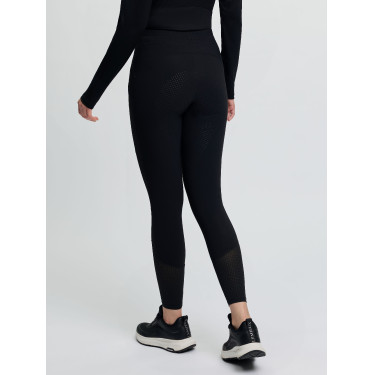 Legging d’équitation LeMieux fond silicone Airflow femme Noir Legging d’équitation LeMieux fond silicone Airflow femme Noir