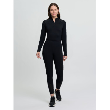 Legging d’équitation LeMieux fond silicone Airflow femme Noir Legging d’équitation LeMieux fond silicone Airflow femme Noir