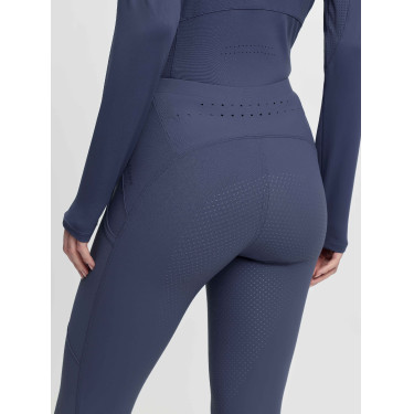 Legging d’équitation LeMieux fond silicone Airflow femme Shadow