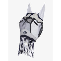 Masque anti-mouches LeMieux à franges Marine Bleu marine Masque anti-mouches LeMieux à franges Marine Bleu marine