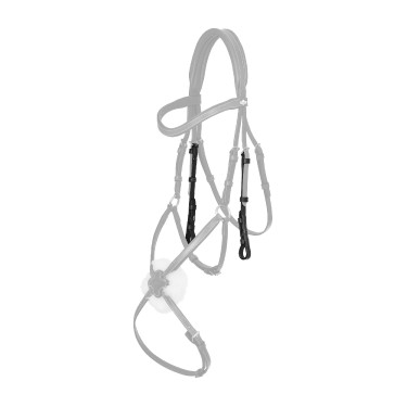 Montants LeMieux Arika Contrast Noir / argent