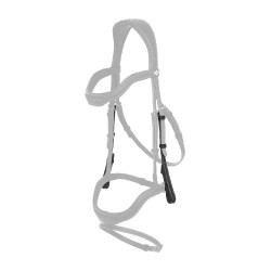 Montants LeMieux Kudos huilés Marron / argent