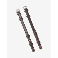 Montants LeMieux Kudos huilés Marron / argent