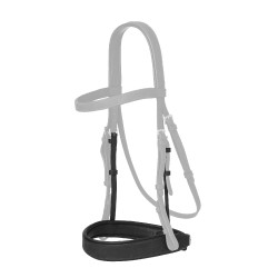 Muserolle LeMieux Hunter Havane / argent Marron