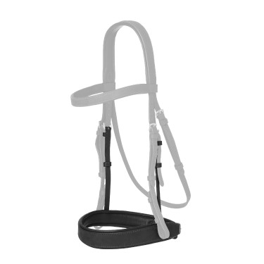 Muserolle LeMieux Hunter Havane / argent Marron