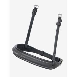 Muserolle LeMieux Hunter cousue Noir / argent