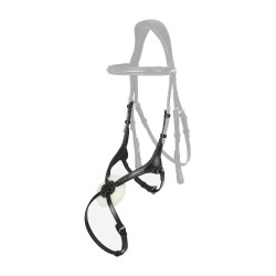 Muserolle LeMieux Kudos Grackle Noir / argent