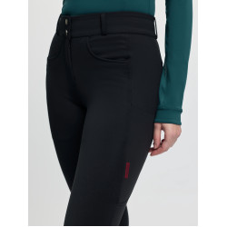 Pantalon d'équitation LeMieux fond silicone Cami Sculpt femme Noir