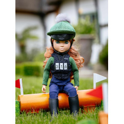 Plastron et dossard numéroté LeMieux Toy Rider Noir