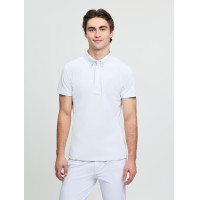 Polo de concours LeMieux manches courtes homme Blanc Polo de concours LeMieux manches courtes homme Blanc