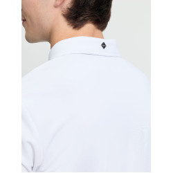 Polo de concours LeMieux manches courtes homme Blanc