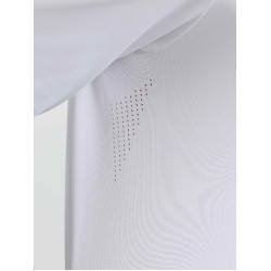 Polo de concours LeMieux manches longues homme Blanc