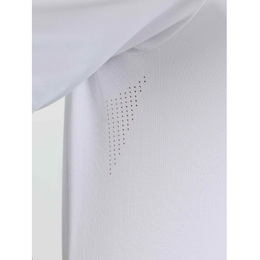 Polo de concours LeMieux manches longues homme Blanc
