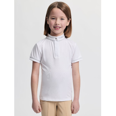 Polo de concours LeMieux Mini Bella Blanc