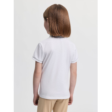 Polo de concours LeMieux Mini Bella Blanc