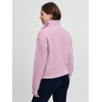 Pull-over LeMieux à col zippé Kelsie femme Fondant