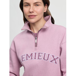 Pull-over LeMieux à col zippé Kelsie femme Fondant