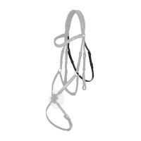 Sous-gorge LeMieux Arika Contrast Noir / argent