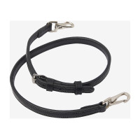 Sous-gorge LeMieux Clips huilée Kudos Noir / argent