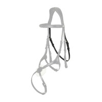 Sous-gorge LeMieux Kudos Noir / argent