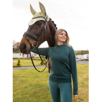 Sweat à capuche LeMieux Nadine Airflow femme Jungle Vert