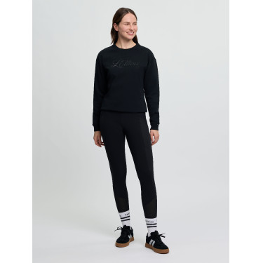 Sweat à col rond LeMieux Christina femme Noir