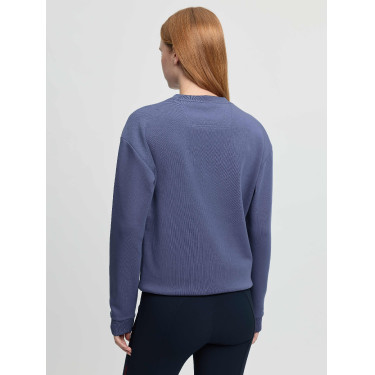 Sweat à col rond LeMieux Christina femme Ombré Bleu