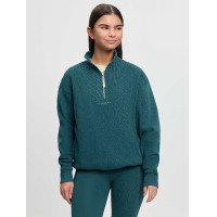 Sweat à col zippé LeMieux Young Rider Vianne Jungle Vert