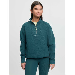 Sweat à col zippé LeMieux Young Rider Vianne Jungle Vert