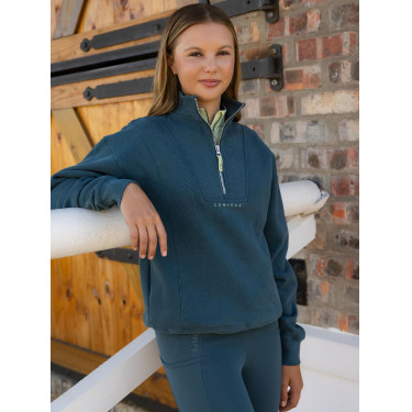 Sweat à col zippé LeMieux Young Rider Vianne Jungle Vert