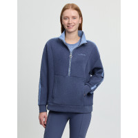 Sweat demi-zippé LeMieux Connie femme Shadow