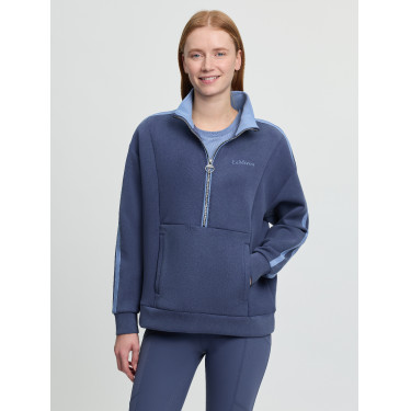 Sweat demi-zippé LeMieux Connie femme Shadow