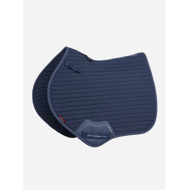 Tapis de selle LeMieux Square Close Contact tissu mesh Air-Tek Shadow