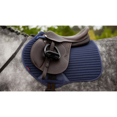 Tapis de selle LeMieux Square Close Contact tissu mesh Air-Tek Shadow