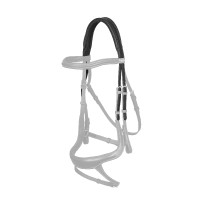 Têtière LeMieux Arika Contrast Noir / argent Têtière LeMieux Arika Contrast Noir / argent