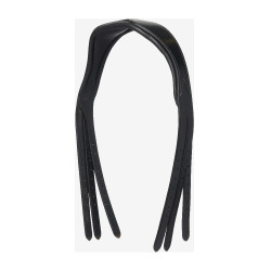 Têtière LeMieux Kudos Contrast Noir / argent Têtière LeMieux Kudos Contrast Noir / argent