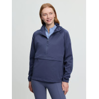 Veste imperméable LeMieux demi-zippée Perri femme Shadow
