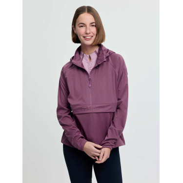 Veste imperméable LeMieux demi-zippée Perri femme Mallow