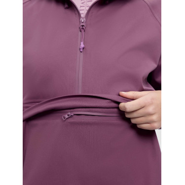 Veste imperméable LeMieux demi-zippée Perri femme Mallow