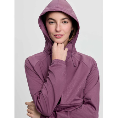 Veste imperméable LeMieux demi-zippée Perri femme Mallow