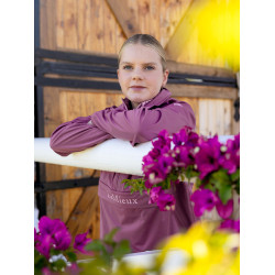 Veste imperméable LeMieux Young Rider fermeture éclair trois-quarts Paige Mallow Veste imperméable LeMieux Young Rider fermeture éclair trois-quarts Paige Mallow