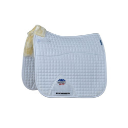 Tapis de dressage Weatherbeeta Prime Air-Tec Comfy Fleece Blanc / naturel