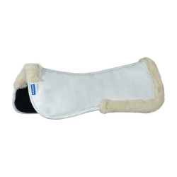 Amortisseur Weatherbeeta mémoire de forme Comfort Fleece Edged Blanc