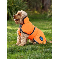 Couverture imperméable chien Weatherbeeta ComFiTec réflechissant 300D Deluxe Orange
